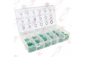 420pc Hydrogenated Nitrile Butadiene Rubber AC O-Ring Assortment 18 Popular Size